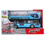 Toys-shop Choice Friction Διπλό Αστικό Λεωφορείο Με Φως Και Ήχο JA135856 | Toys-shop.gr