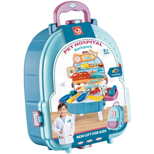 Toys-shop Choice Σετ Σακίδιο - Κτηνιατρείο  JU119293 | Toys-shop.gr