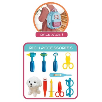 Toys-shop Choice Pet Hospital Backpack Set JU119293 | Toys-shop.gr