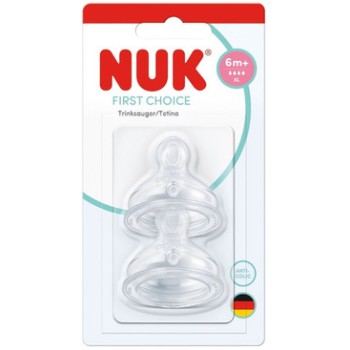 Nuk First Choice Plus Θηλές Από Σιλικόνη 2Τμχ 10124054 4008600445609
