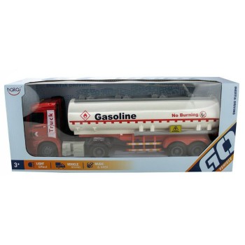 Toys-shop Choice Friction Oil Tank Truck With Light And Sound JA132740 | Toys-shop.gr