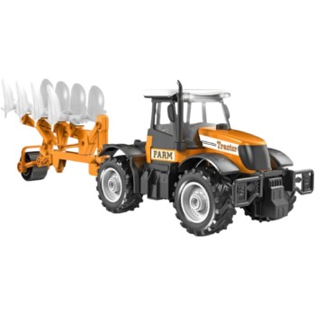 Toys-shop Choice Friction Farm Plow Tractor With Light And Sound JA136413 6990526364134