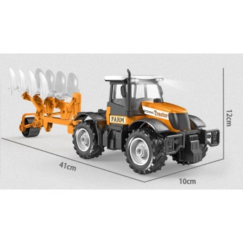 Toys-shop Choice Friction Farm Plow Tractor With Light And Sound JA136413 6990526364134