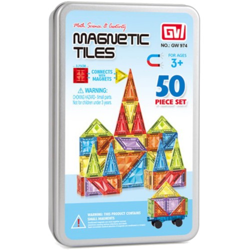 Toys-shop Choice Μαγνητικά Πλακίδια 50 Τμχ JK198383 6990526983830