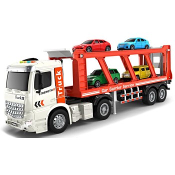 Toys-shop Choice Friction Φορτηγό Μεταφοράς Οχημάτων Με Φως Και Ήχο JA132742 6990526327429