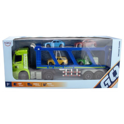 Toys-shop Choice Friction Transport Vehicle Truck With Light And Sound  JA132742 6990526327429