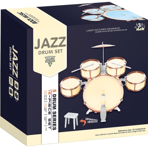 Toys-shop Choice Σετ Τυμπάνων Τύπου Jazz JM103820 | Toys-shop.gr