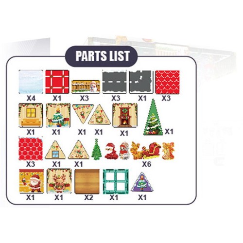 Toys-shop Choice Μαγνητικά Τουβλάκια 38Pcs JK192805 | Toys-shop.gr