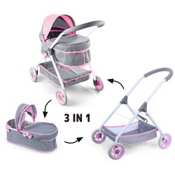 Toys-shop Choice 3-In-1 Καροτσάκι Μωρού JH061444 6990526614444