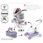 Toys-shop Choice 3-In-1 Καροτσάκι Μωρού JH061444 6990526614444