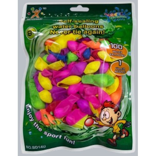 Toys-shop Choice Νερόμπαλες 100Pcs JV084930 6990526849303