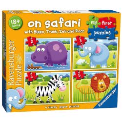 Ravensburger Παζλ 2/3/4/5Τεμ Στο Σαφάρι 07301 4005556073016