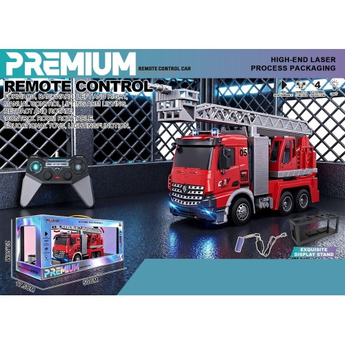 Toys-shop Choice Τηλεκατευθυνόμενο Όχημα Πυροσβεστικής JF107313 6990526073135