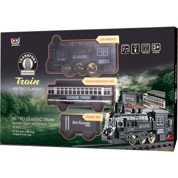 Toys-shop Choice B/O Τραίνο Με Ράγες, Φώτα, Ήχους  JB082758 6990526827585