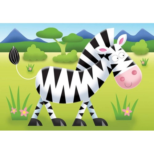 Ravensburger Παζλ 2/3/4/5Τεμ Στο Σαφάρι 07301 4005556073016