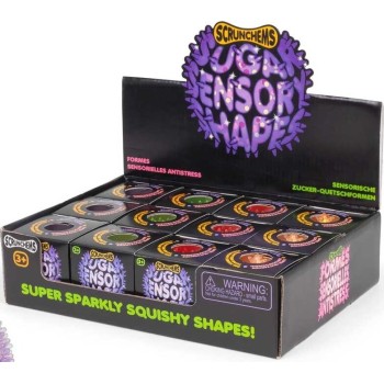 Tobar Scrunchems Sensory Sugar Shapes Assorted 31.38819 5038728153840