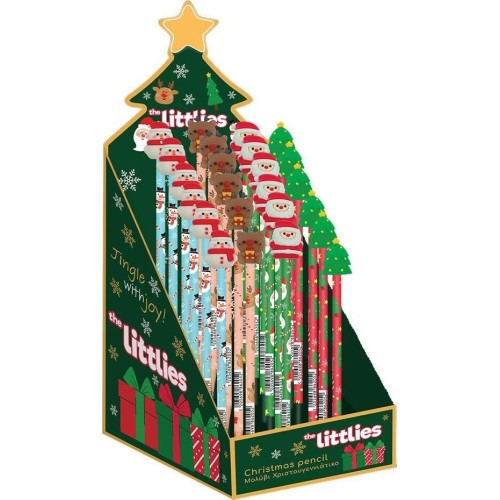 Diakakis imports Μολύβι Χριστουγεννιάτικο 3σχ The Littilies 000647158 | Toys-shop.gr