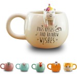 Winkee Unicorn Mug Cute Tea Cup Coffee Cup Gifts for Women 450ml 17102 4260767640383
