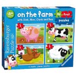 Ravensburger Παζλ 2/3/4/5Τεμ Στη Φάρμα 07302 4005556073023
