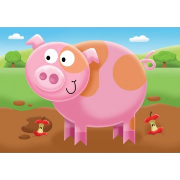 Ravensburger Παζλ 2/3/4/5Τεμ Στη Φάρμα 07302 4005556073023