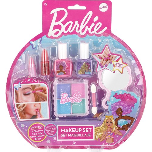 Mattel Make Up Barbie Σετ με Καθρέφτη & Βερνίκια 3000-0455 8412842778641