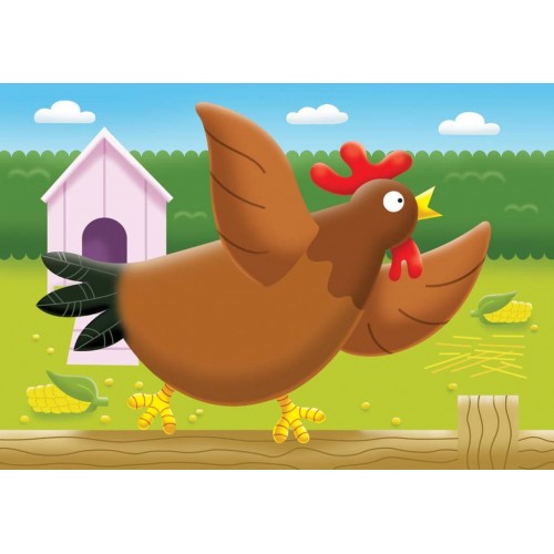 Ravensburger Παζλ 2/3/4/5Τεμ Στη Φάρμα 07302 4005556073023