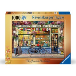 Ravensburger 1000 pcs Puzzle Bookstore 12000059 | Toys-shop.gr