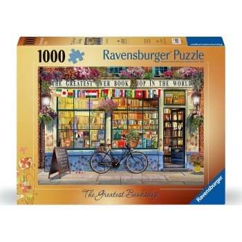 Ravensburger 1000 pcs Puzzle Bookstore 12000059 4005555000594