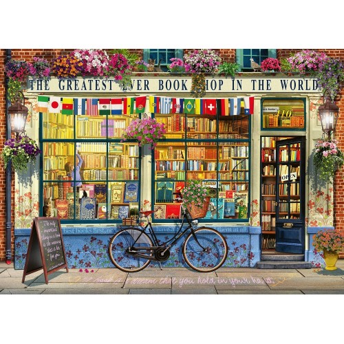 Ravensburger 1000 pcs Puzzle Bookstore 12000059 4005555000594