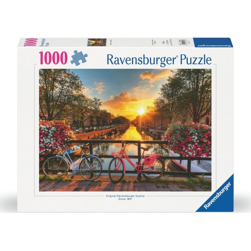 Ravensburger Παζλ 1000 Τεμ. Ποδήλατα στο Άμστερνταμ 12000662 4005555006626