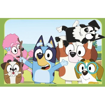 Ravensburger 2x12 pcs Puzzle Bluey 3000-0455 4005556056934