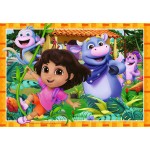 Ravensburger Παζλ 2x12 Τεμ. Ντόρα η Εξερευνήτρια 3000-0455 4005555041986