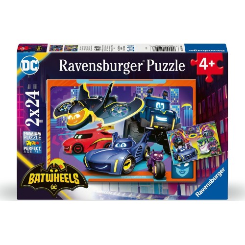 Ravensburger 2x24 pcs Puzzle Batwheels 3000-0455 4005555010548