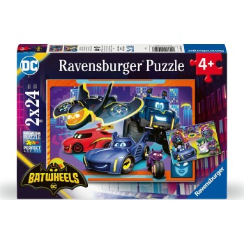 Ravensburger Παζλ 2x24 Τεμ. Batwheels 3000-0455 4005555010548