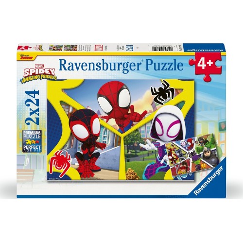 Ravensburger 2x24 pcs Puzzle Spidey & Friends 3000-0455 4005556057290