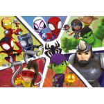 Ravensburger Παζλ 2x24 Τεμ. Spidey & Friends 3000-0455 4005556057290