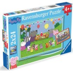 Ravensburger 2x24 pcs Puzzle Peppas Party 3000-0455 4005555040187