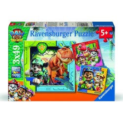 Ravensburger 3x49 pcs Puzzle Paw Patrol Dino Movie 3000-0455 | Toys-shop.gr