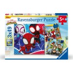 Ravensburger Παζλ 3x49 Τεμ. Spidey & Friends 05730 4005556057306
