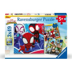 Ravensburger Παζλ 3x49 Τεμ. Spidey & Friends 05730 4005556057306