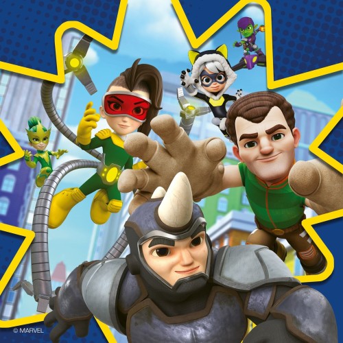 Ravensburger Παζλ 3x49 Τεμ. Spidey & Friends 05730 4005556057306