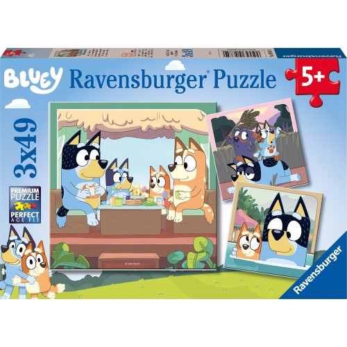Ravensburger 3x49 pcs Puzzle Bluey 3000-0455 4005556056859