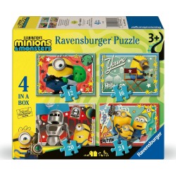 Ravensburger Παζλ 4 σε 1 Minions 3 3000-0455 4005555043485