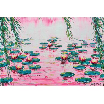 Ravensburger Παζλ 2000 Τεμ. Ροζ Νούφαρα 12001420 4005555014201
