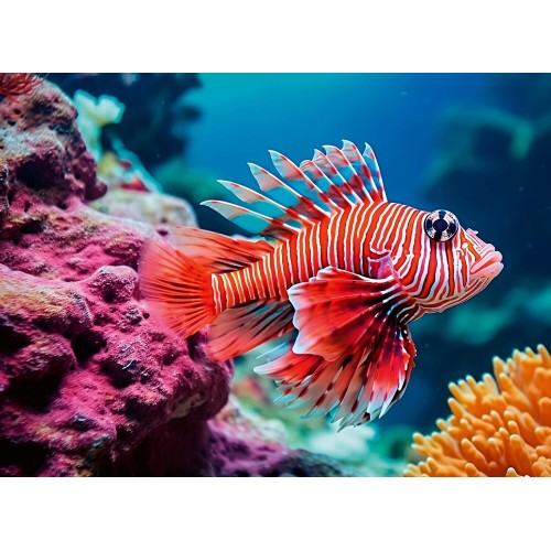 Ravensburger 500 pcs Puzzle Lion Fish 12001334 4005555013341
