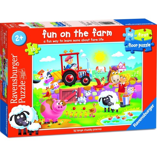 Ravensburger 16 pcs Floor Puzzle Farm 3000-0455 4005555040668