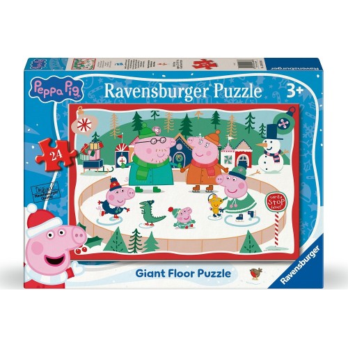 Ravensburger Παζλ Δαπέδου 24 Τεμ. Η Πέππα τα Χριστούγεννα 3000-0455 4005555041863
