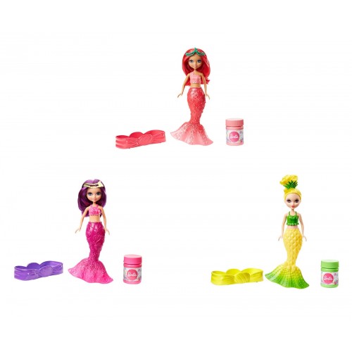 Mattel Mini Γοργόνες Με Σαπουνόφουσκες (3Σχέδια) DVM97 / ASST 887961372700