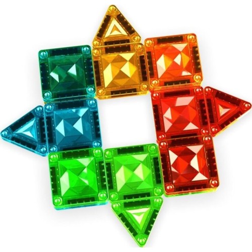 Geomag Magnetic Tiles Mini Σετ Ταξιδίου 26τμχ. 0401.PF.334.106.00 7640122241061