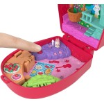 Mattel polly pocket polly mini - ο κοσμος της polly σετακια 8 σχέδια picnic bunny compact polly mini - ο κοσμος της polly σετακι